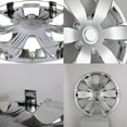 thumbnail image 6 of Hubcaps Wheel Covers 16 " Set of 4 for 2007-2011 Toyota Camry / 2007-2011 Toyota Camry Hybrid Snap on Installation ABS+PC Material (Chrome), 6 of 8
