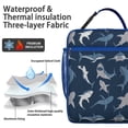 thumbnail image 4 of SharkReusable Lunch Box for Men & Women - Insulated Small Lunch Bag for Work,Office,Picnic-Portable & Durable Food Container., 4 of 5