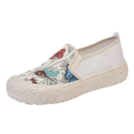 

Jungdeepe On Shoes Women Work Shoes Beach Sandals Lace Up Sneaker