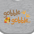 thumbnail image 4 of Inktastic Gobble Gobble Thanksgiving Boys or Girls Baby Bib, 4 of 4