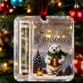 thumbnail image 4 of romoty Funny Christmas Money Holder for Cash, Cute Polar Bear with Gift Box Acrylic Hanging Ornament for Tree & Stocking Gifting, 4 of 5