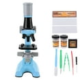 thumbnail image 3 of Microscopio monocular, microscopio de alta definición 40X-1200X Microscopio para niños Microscopio de alta definición Rendimiento confiable, 3 of 14