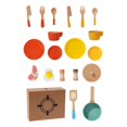 thumbnail image 4 of Juego de accesorios de cocina para niños, juguetes de cocina, regalo de aprendizaje, juego de simulación, juguetes de cocina, simulación para niños, 4 of 8