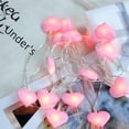 thumbnail image 1 of Lámpara de cadena de amor LED con forma de corazón de flor de durazno, lámpara de cadena con forma de corazón femenino, lámpara decorativa, lámpara de cortina, lámpara de ambiente para celebración de, 1 of 5