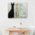 thumbnail image 2 of Orinice Cute Cat Fine Art Aesthetic Poster & Print Wall Painting for Home Decor 20x16in, 2 of 6
