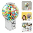 thumbnail image 5 of Gumball Machine Vending Coin Bank Vintage Candy Dispenser Vending Machine White, 5 of 13