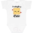 thumbnail image 3 of Inktastic Waffle Pun Im Waffle-y Cute Girls Baby Bodysuit, 3 of 5