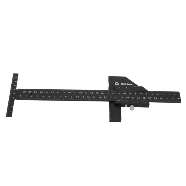 Regla de carpintería, Regla de carpintería de aleación de aluminio Regla de medición Herramientas de carpintería Diseño aerodinámico