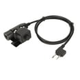 thumbnail image 1 of Adaptador ptt u94, tensión libre de 2 pin empuje para hablar de cable Pedido impermeable Deslizamiento para gxt1000 para 75 510 para lxt276, 1 of 7