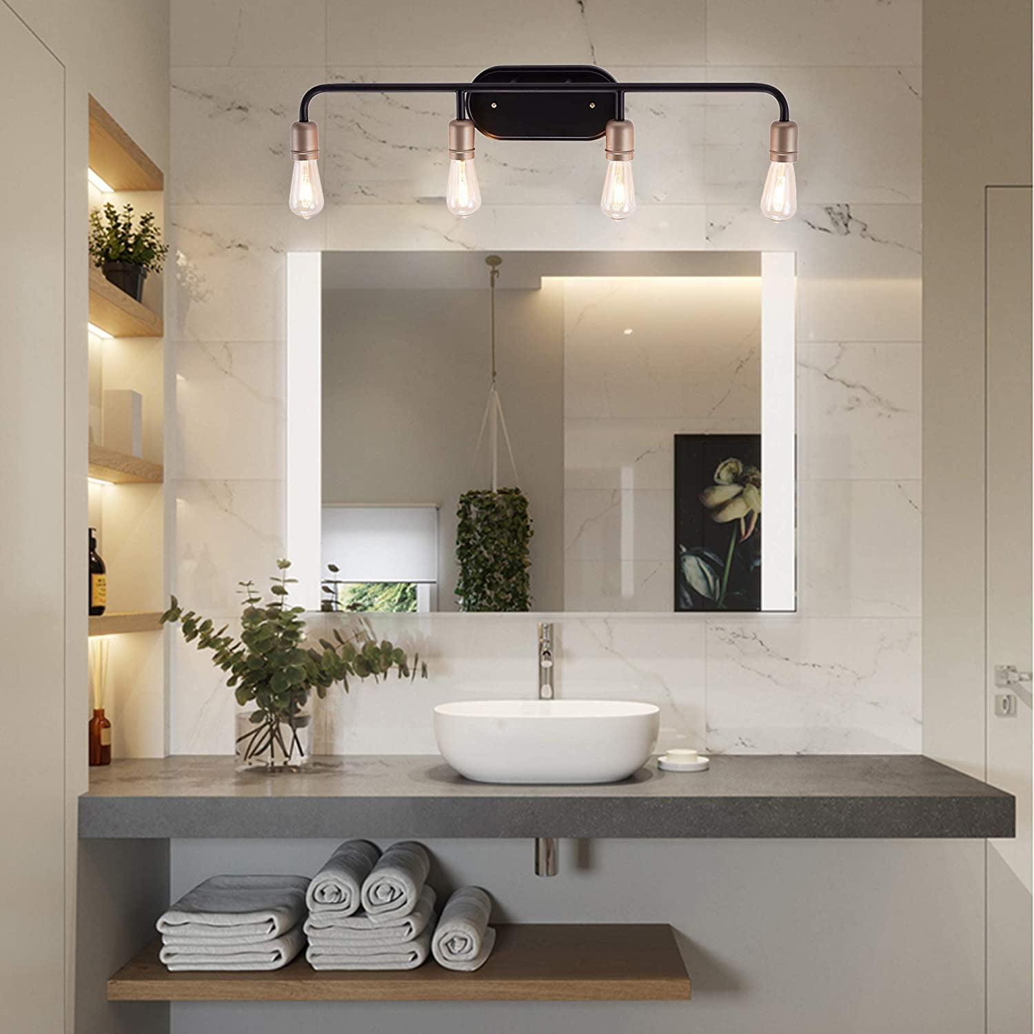 Best Lighting For Vanity In Bathroom - Best Design Idea