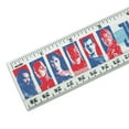 thumbnail image 2 of Justice League Red, White and Blue 12 Inch Standard and Metric Plastic Ruler, 2 of 4