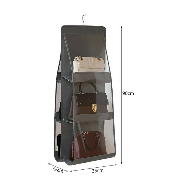Organizador Colgante Para Tapetes De Juego – Bolsa Con Bolsillos Transparentes – Para Pared O Puerta – 7 O 13 Huecos – Ideal Para Reuniones Familiares