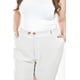 thumbnail image 4 of Pantalon de lino de doble boton Roman Fashion /Tallas Extras, 58749 (Beige) beige 40, 4 of 7