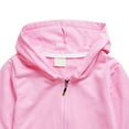 thumbnail image 5 of newwalpole Boys Girls Zipper Sweatshirt Youth Solid Classic Hoodies Soft Full Zip Hooded Sweatshirts for Teens Kids Unisex Pink for Size 3-4 Years, 5 of 8