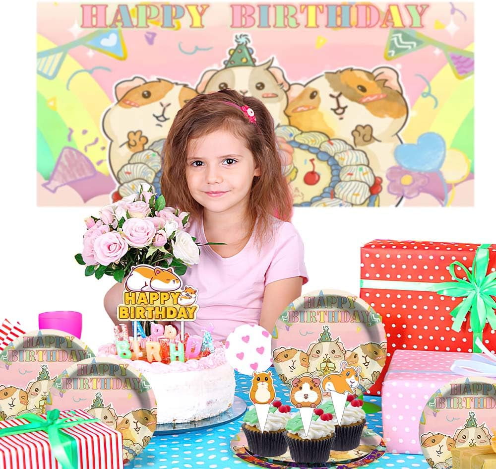 COOSOAR Happy 18th Birthday Honeycomb Centerpieces - Rose Gold & Pink Table Decor