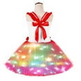 thumbnail image 6 of Otqutp 2-8 Years Kids Girls Valentine's Dress Little Girl Love Bow Dress Sequin Heart Dress Princess Dress Birthday Dress Toddler Girl Clothes(Red-1,3-4 Years), 6 of 6