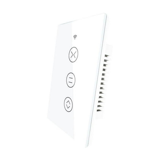 Advancent Interruptor inteligente Práctico interruptor de atenuación inteligente Fácil de usar Zigbee3.0 Control de teléfono móvil con control de voz Electrodomésticos Blanco Advancent HA027308-02