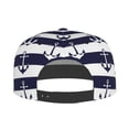 thumbnail image 4 of Haiem Anchors Classic Snapback Cap Flat Bill Hat Baseball Cap Adjustable Size Cotton Dad Hat, 4 of 9