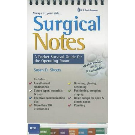 Surgical Notes A Pocket Survival Guide For The Operating Room