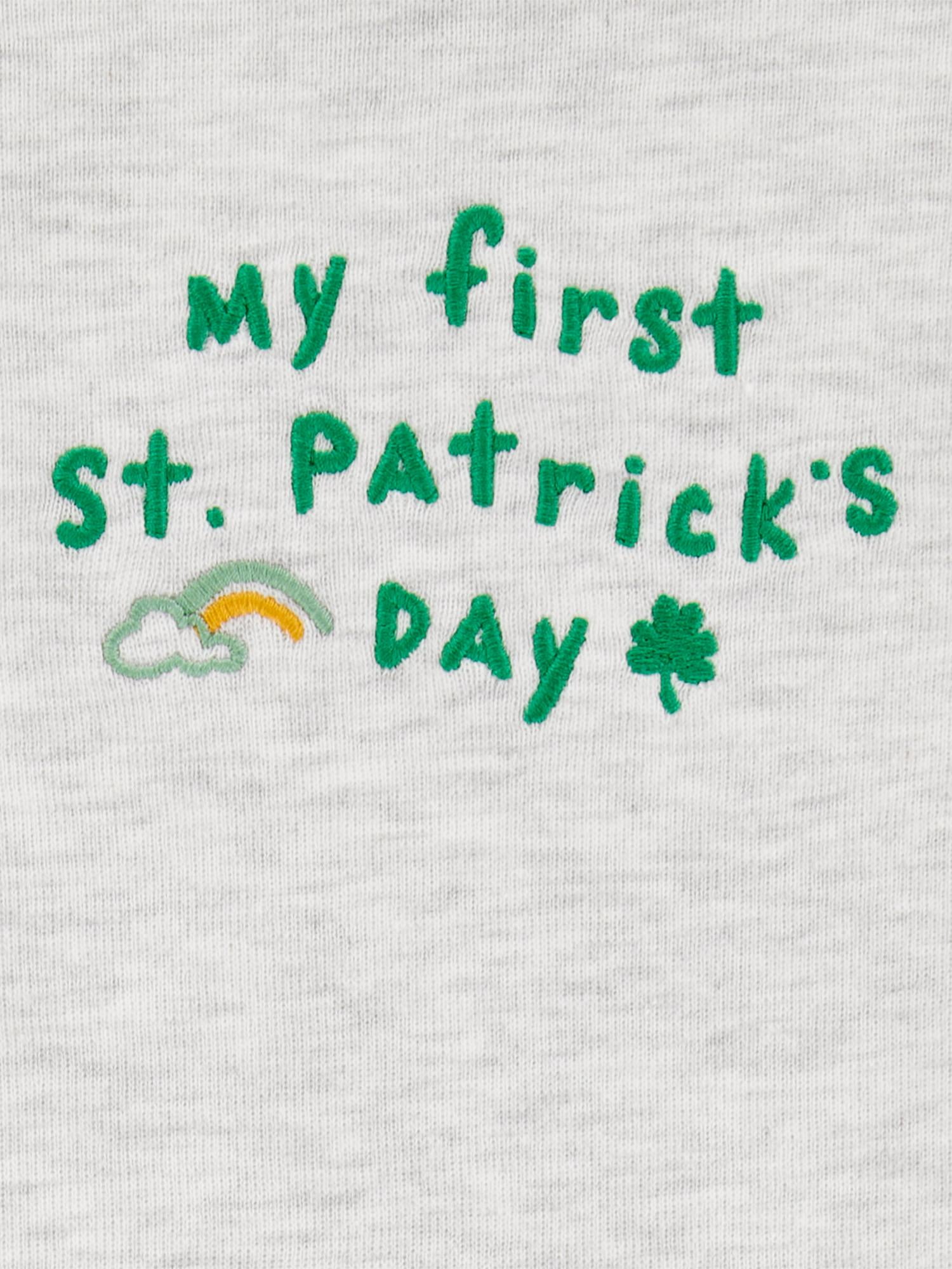 Carter's Child of Mine Baby Unisex St. Patrick's Day Outfit Set, 2-Piece, Sizes Newborn-12 Months