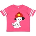 thumbnail image 3 of Inktastic Fireman Dog, Cute Dog, Puppy, Doggo, Dalmatian Boys or Girls Toddler T-Shirt, 3 of 5
