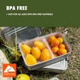 thumbnail image 5 of Ozark Trail 40 oz Insulated Stainless Steel Lunch Box, 5 of 16