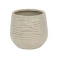 thumbnail image 2 of Maceta grande de cerámica con patrón ondulado Fairloam de Planter Cheung, 2 of 3