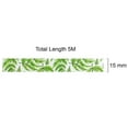 thumbnail image 3 of Wrapables Beautiful Scenery Washi Masking Tape, 15mm x 5M, Tropical Ferns, 3 of 3