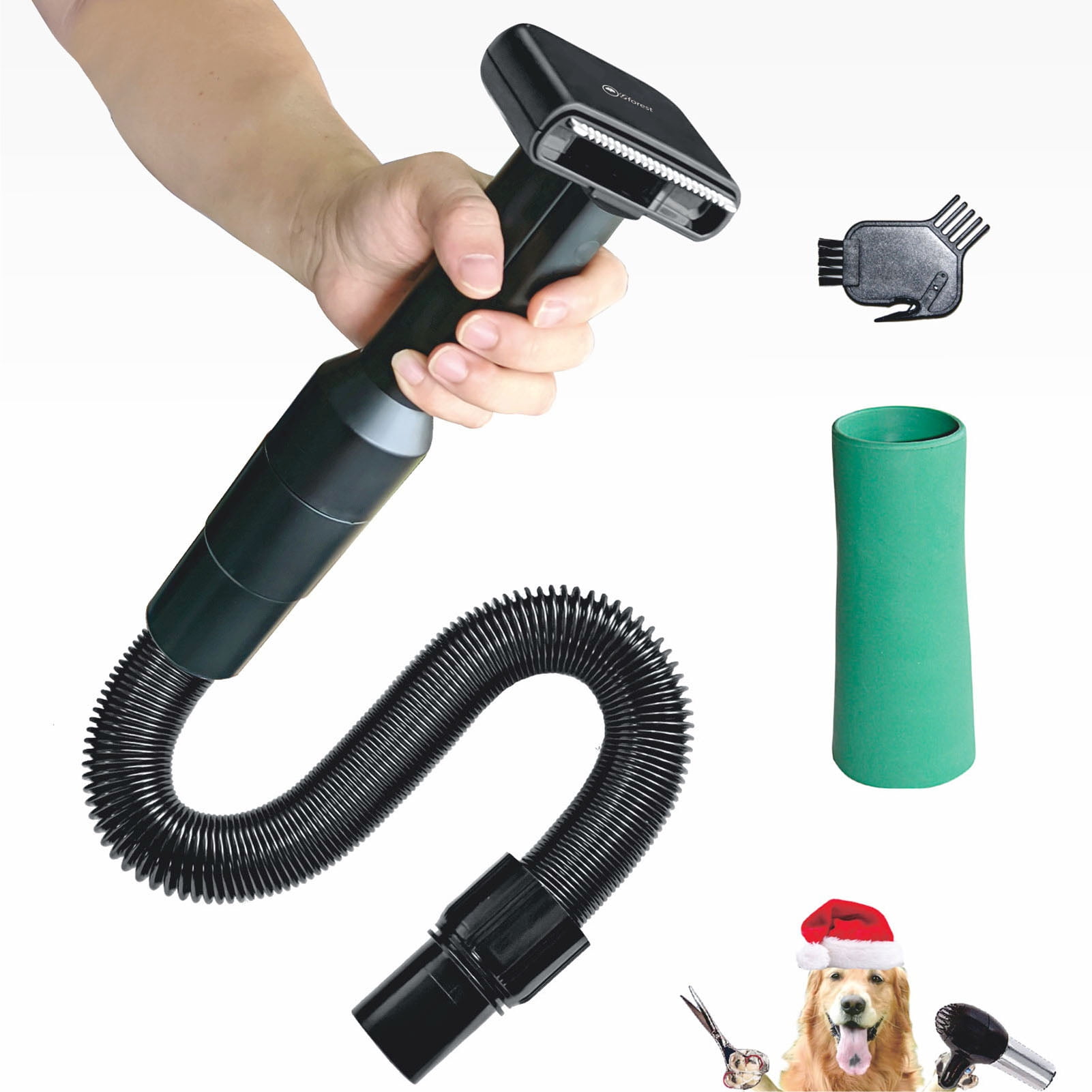 Gforest Pet Hair Grooming Brush Comb Shedding Vacuum Attachment Tool for Dogs and Cats Gforest Pet Hair Grooming Brush Comb Shedding Vacuum Attachment Tool for Dogs and Cats
