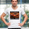 thumbnail image 4 of 70s American Muscle Car Men's V-Neck T-shirt Vintage Classic Retro V8 Beast, 4 of 7