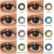 thumbnail image 3 of Magister lente de contacto 1 par de lentes natural cómodos lentilla de color anual de para el cosméticos, 3 of 4