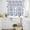 Mist Blue, variant on Green Garden Vintage Kitchen Curtains Sets for Windows 24 Inch Length, Modern Art Building Boat Tree Rod Pocket Window Treatments Tier Curtains and Valances Set for Bedroom/Bathroom
