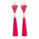 thumbnail image 5 of Jumpingount 1 par de pendientes para mujer, pendientes largos con borlas, colgante geométrico para niña, pendientes bohemios con diamantes de Type3 NO3, 5 of 6