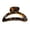 Black, variant on Fnyoxu Claw Clip - Strong Grip,Comfortable Open Cutout Design - Ideal for Long,Thin To Medium,Curly,Or Wavy Hair - for All Hair Textures