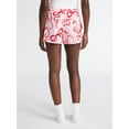thumbnail image 3 of Joyspun Women's Flannel Pajama Boxer Shorts, 3'' Inseam, Sizes XS-3X, 3 of 5
