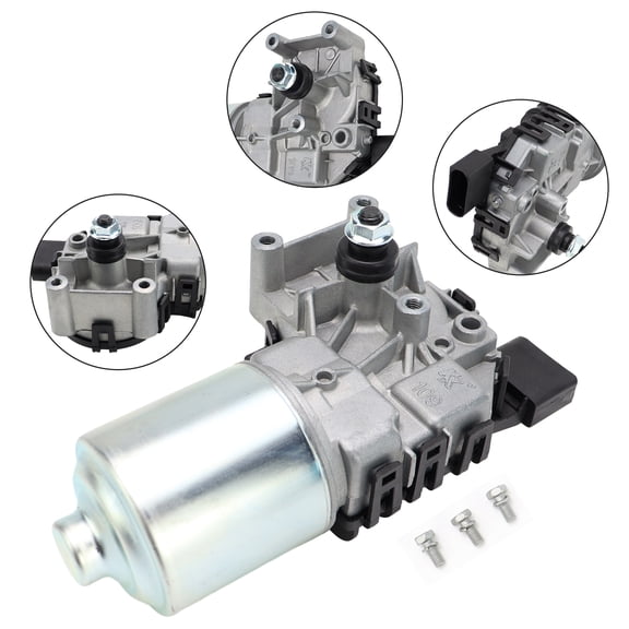 Hex Autoparts Front Windshield Wiper Motor 5C6-955-113A for 2011-2018 VW Jetta 1.4L 1.8L 2.0L 6R1955119 6R1955119A 5C7955113D 93179149 6R1955023A 6R1955023B