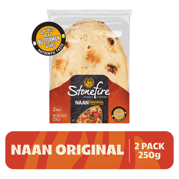 Stonefire® Original Naan, 8.8 oz, 2 Count