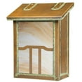 thumbnail image 1 of Americas Finest Lighting AF-3061-NV-HN Cloud Lift Verical Mailbox, Honey - New Verde, 1 of 1