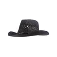 thumbnail image 2 of Top Headwear Outback Toyo Cowboy Hat Black, 2 of 2