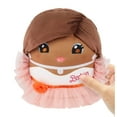 thumbnail image 7 of Barbie Cuutopia Plush, 10-inch Soft Pillow Doll with Peach Gown & Ruffled Sleeves, Collectible Toy, 7 of 7