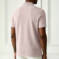 thumbnail image 5 of KLHDSF Men's Polo Shirts Short Sleeve Casual Knit Polo Shirt Vintage Golf T Shirts Old Money Tops Khaki XL, 5 of 6