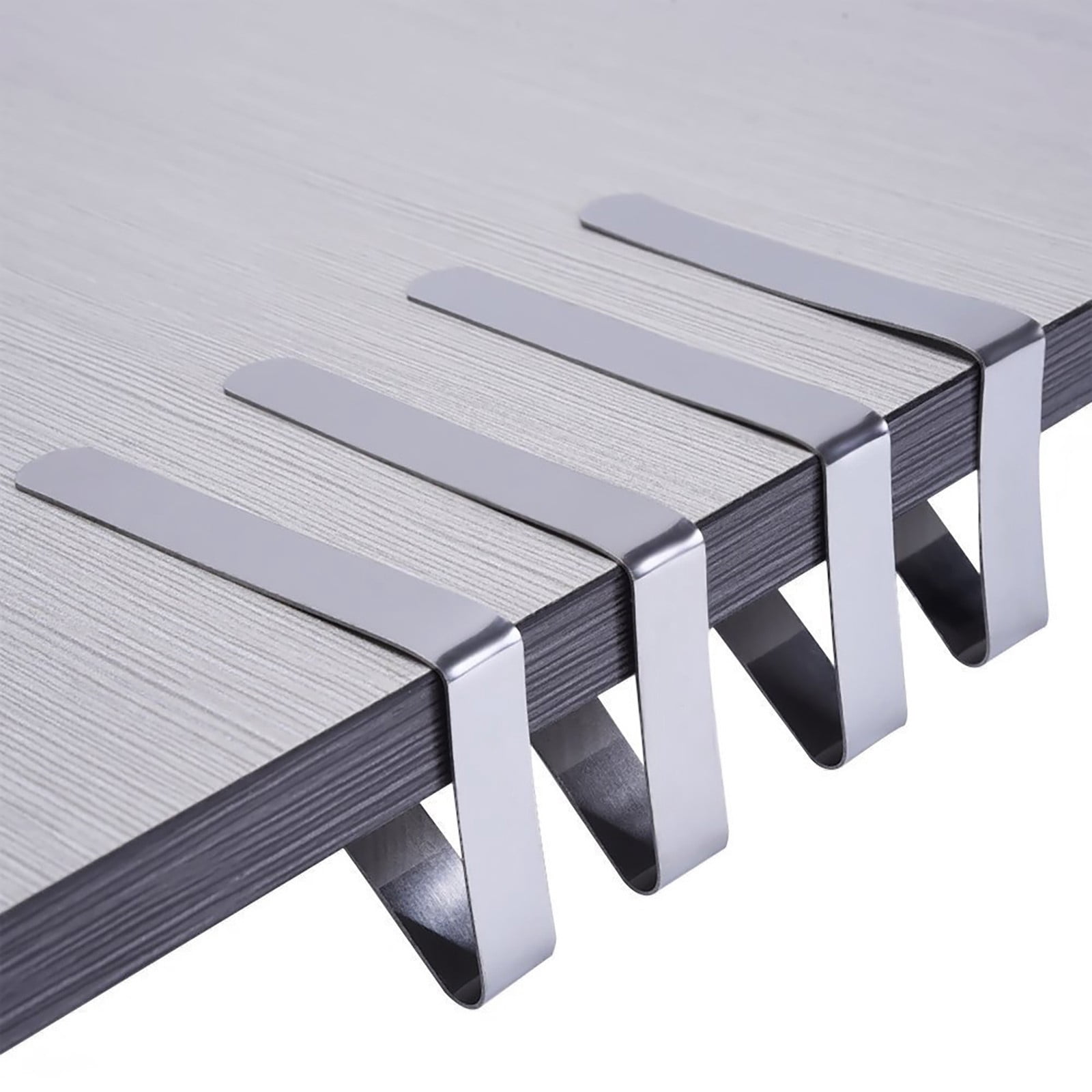 AQITTI 6 Pack Tablecloth Clips - Heavy Duty Picnic Table Clips, Stainless Steel Table Cloth Cover Clamps, Table Cloth Holders Ideal for Restaurant Picnics Marquees Weddings Graduation Party