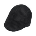 thumbnail image 4 of 3xBoina Sombrero Plano, Sombrero Retro de Pintor de Primavera, Sombrero de Cabbie de Regalo Cálido, Gorra Plana para Acampar, Conducir, Viajar Al Aire 3 piezas, 4 of 8