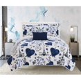 thumbnail image 1 of Chic Home BQS14979-US 5 Piece Aerienne Reversible Quilt Set - Multi Color, Queen Size, 1 of 1