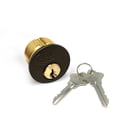 thumbnail image 3 of Premier Lock Matte Black 1" Mortise Cylinder SC1 KA2 1pc, 3 of 4