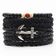 thumbnail image 5 of Moda Denim Tela Tejido Vintage Punk Cuff Trendy Five Poi, 5 of 5
