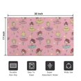 thumbnail image 5 of Ballet Princess Pattern Door Rugs,Washable Non Slip Door Mats Indoor,Decorative Door Mats,Entry Mat Indoor for Entrance,Bedroom,Kitchen,Bathroom,17"x30", 5 of 6
