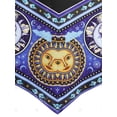 thumbnail image 4 of Tallas grandes Sol y luna Imprimir camiseta irregular Rosegal Mangas largas de talla grande, 4 of 5