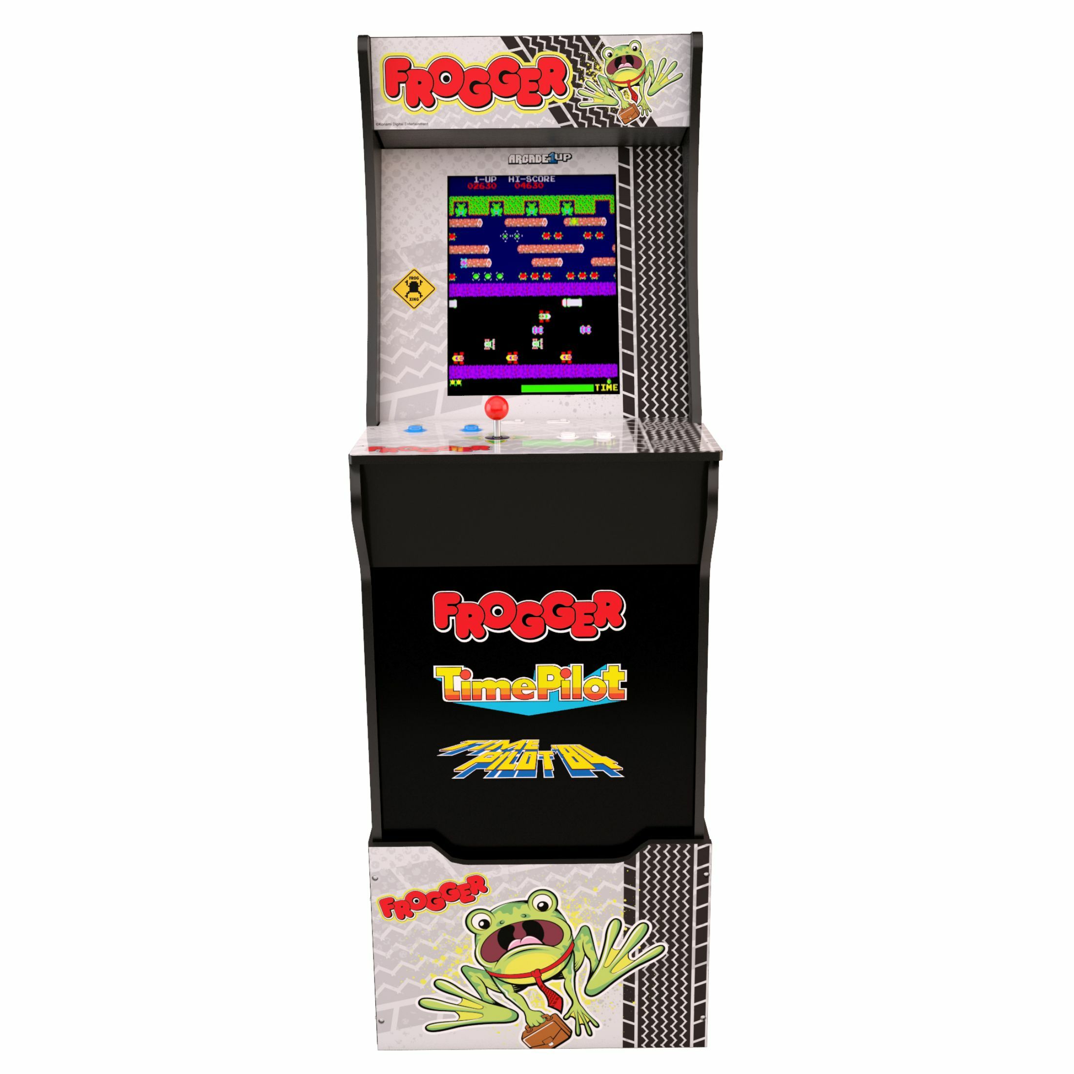 Arcade1Up Frogger At Home Arcade 3-in1 Games with Light Marquee and Licensed Riser - image 2 of 6
