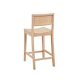 thumbnail image 5 of Linon Darcy 24" Indoor Wood Counter Stool, Set of 2, Unfinished, 5 of 13
